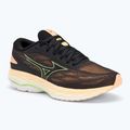 Women's running shoes Mizuno Wave Ultima 15 black/mizuno neo lime/apricot ice