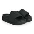 KARL LAGERFELD women's flip-flops Condominium Nft Relief black rubber 2