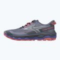 Women's running shoes Mizuno Wave Mujin 11 blue granite/silver/striking coral 8