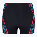 Men's Speedo Tech Print swim shorts black/orange