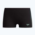 Children's swim boxers Speedo Plastisol Placement Aquashort black/alfalfa green