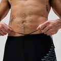Men's swim boxers Speedo Medley Logo Aquashort black/alfalfa green 6