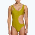 Women's one-piece swimsuit Nike Block Texture gold NESSD288-314 4