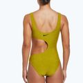 Women's one-piece swimsuit Nike Block Texture gold NESSD288-314 5