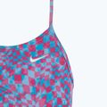 Nike Hydrastrong Lace Up Back university blue children's one-piece swimsuit 3