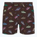 Men's Nike Multi Print 5" Volley swim shorts baroque brown 5