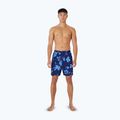 Men's Nike Fine Floral 7" Volley swim shorts midnight navy 2