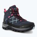 Women's trekking boots REGATTA Samaris III navy/pink 8