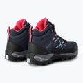 Women's trekking boots REGATTA Samaris III navy/pink 10