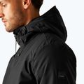 Men's rain jacket Regatta Balaton black/pumpkin spice 5