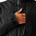 Men's rain jacket Regatta Balaton black/pumpkin spice 6