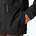 Men's rain jacket Regatta Balaton black/pumpkin spice 7