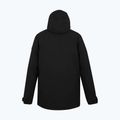 Men's rain jacket Regatta Balaton black/pumpkin spice 11