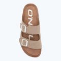 Women's O'Neill Sandy Platform Slider Low tan flip-flops 5