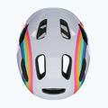 Lazer Pnut 2.0 KinetiCore rainbow children's bike helmet 6