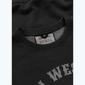 Men's sweatshirt Pitbull Strenght & Respect Crewneck washed dark graphite 7