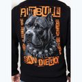Men's sweatshirt Pitbull Blacky Hooded black 3
