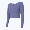 Women's yoga top 4F blue H4Z22-TSDL019 3