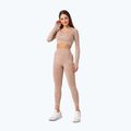 Women's training longsleeve Carpatree Yasmine Seamless beige stone wash 2