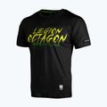 Men's T-shirt Octagon Legion Brainrot Braziliano Crocodano black/multicolor