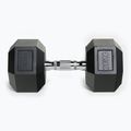 XTREXO Hex HXD200 20 kg rubberised dumbbells 5