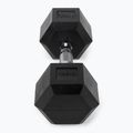 XTREXO Hex HXD100 rubberised dumbbell 10 kg 4