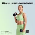 XTREXO Hex HXD200 20 kg rubberised dumbbells 2