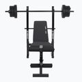 XTREXO BenchFit Lite training bench with stand and barbell black 7