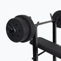 XTREXO BenchFit Lite training bench with stand and barbell black 10