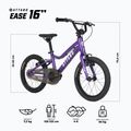 Children's bicycle ATTABO EASE 16" purple 2
