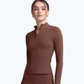 Women's Longsleeve JOYINME Motion LS 1/4 Zip chestnut
