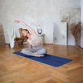 Yoga mat HMS YM10 8 mm dark blue 10