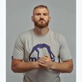 Men's T-shirt MANTO Vibe 25 light grey/dark purple 4