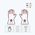 Glovii GLG heated gloves grey 9