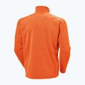 Women's sweatshirt Helly Hansen Daybreaker 1/2 zip patrol sweatshirt orange 6