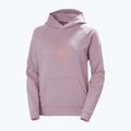 Women's hoodie Helly Hansen Core Graphic Hoodie purple clay 4