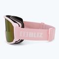Bliz Rave matt powder pink/brown pink multi ski goggles 4