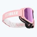 Bliz Rave matt powder pink/brown pink multi ski goggles 5