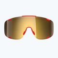 POC Devour prismane red/clarity road/partly sunny gold sunglasses 2