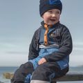 Didriksons Monte Half Button children's fleece sweatshirt cloud blue 9