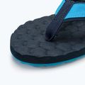 Lizard Way men's flip flops midnight blue/atlantic blue 7