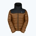 Men's SCOTT Insuloft Warm insulated jacket black/bread brown