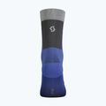 Socks SCOTT Block Stripe Crew dark blue/spray grey 2
