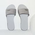 Women's slides Havaianas You Malta Metallic ice grey 16