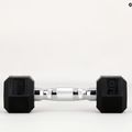 XTREXO Hex HXD25 rubberised dumbbell 2.5 kg 12