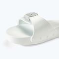Women's Scholl Pescura Flat Aqua Eva off white slides 7