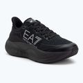 Shoes EA7 Emporio Armani Wave Cracking full black / silver