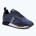 Shoes EA7 Emporio Armani Black & White Suede sky captain / deep cobal / mineral