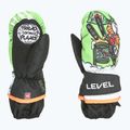 Level Animal children's ski gloves lime 7