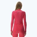 Women's thermal active sweatshirt UYN Elevation Biomorph LS Turtle Neck pink yarrow 3